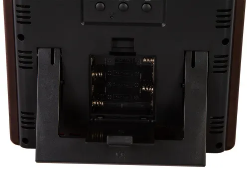 imagen Centro meteo Bresser ClimaTemp XXL con Estación base con Aspecto de Madera,  8