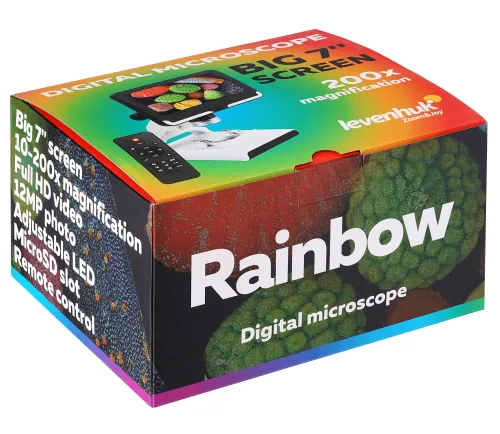 gráfico Microscopio digital Levenhuk Rainbow DM700 LCD,  14