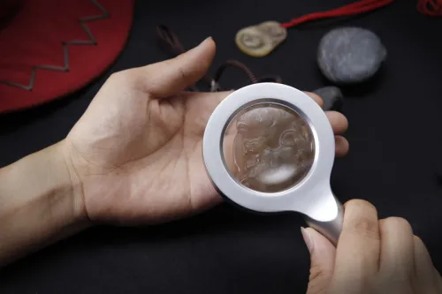 foto Lupa Levenhuk Zeno 500 LED, 3,5x, 56 mm, Metal,  7