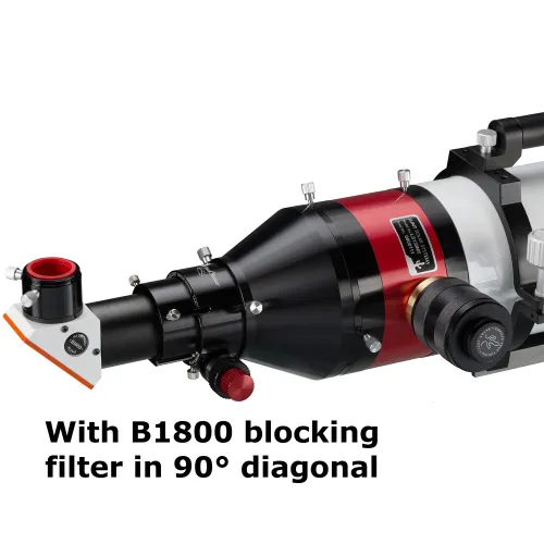 fotografía Telescopio solar LUNT LS130THa/B1800 H-alpha,  2