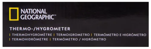 fotografía Termó-higrómetro Bresser National Geographic con 4 datos de medida independientes, negro,  15