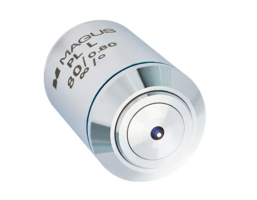 gráfico Objetivo MAGUS 80PLL 80х/0,80 Plan L WD 1,25 mm,  3