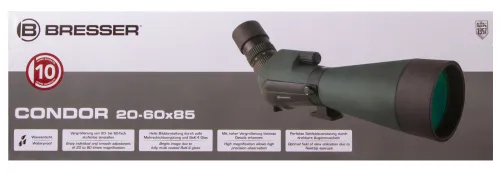 foto Catalejo Bresser Condor 20–60x85,  17