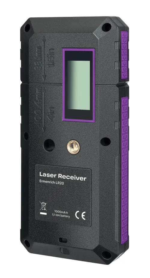 gráfico Receptor láser Ermenrich LR20,  5