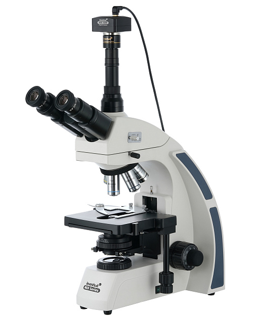 imagen Microscopio trinocular digital Levenhuk MED D40T