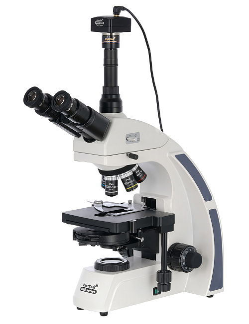 fotografía Microscopio trinocular digital Levenhuk MED D45T