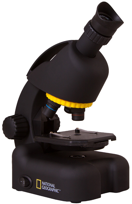 fotografía Microscopio Bresser National Geographic 40–640x con soporte para smartphone