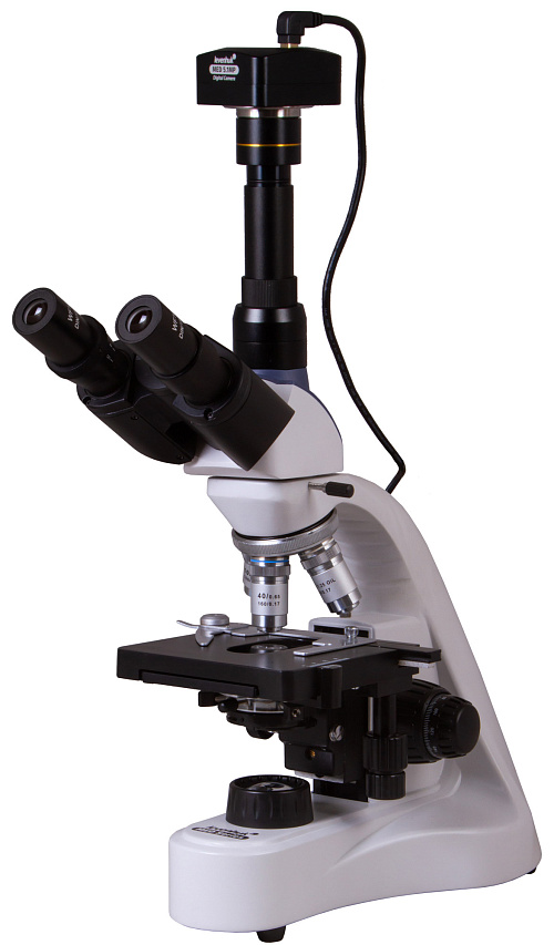 fotografía Microscopio trinocular digital Levenhuk MED D10T