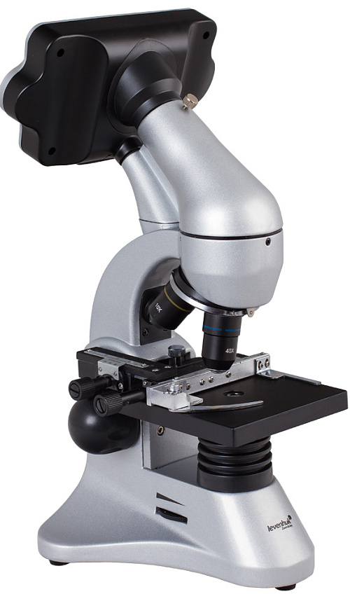 gráfico Microscopio biológico digital Levenhuk D70L