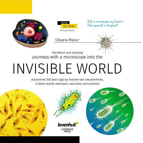 gráfico Invisible World (el mundo invisible). El libro educativo. Tapa dura