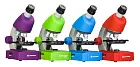gráfico Microscopio Bresser Junior 40–640x